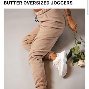 Tribe Kelley Butter Oversized Joggers!